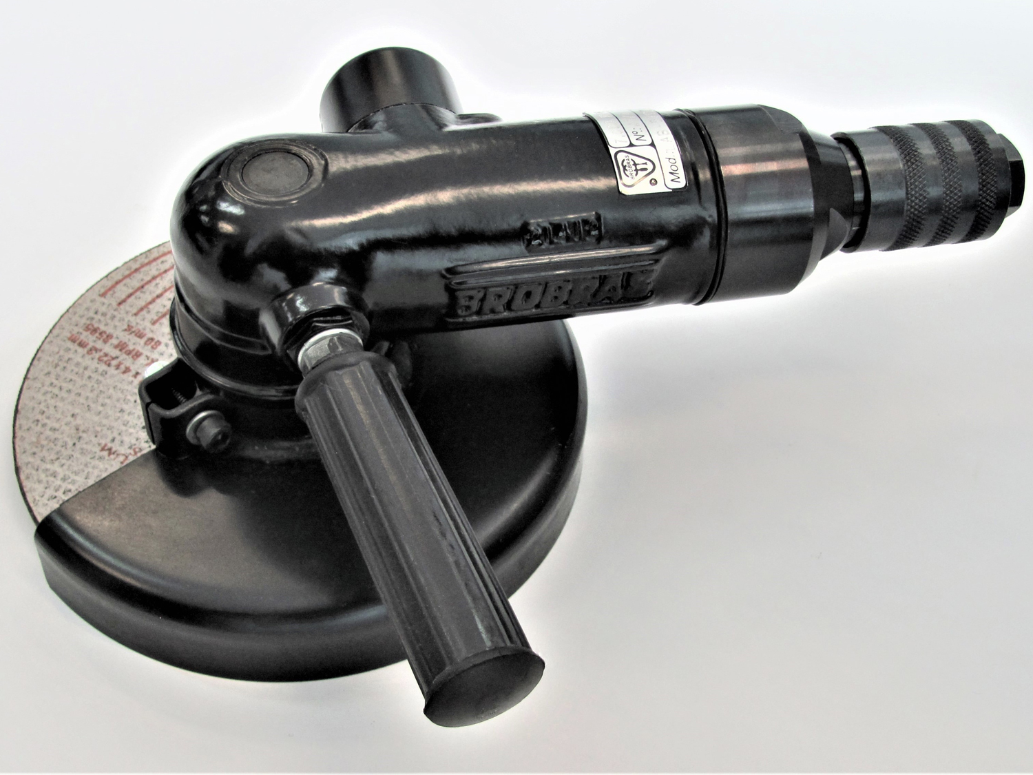 Lixadeira Pneumática Angular com Chave Giratória e Disco de Desbaste. LAB-57D7